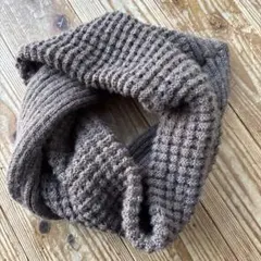 チャオパニック　ブラウン ネックウォーマー　スヌード