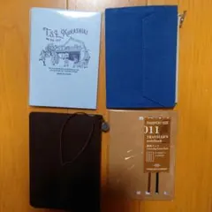 旧ロゴ　トラベラーズノート　TRAVELER'S notebook　ブラウン
