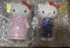 ハローキティ展 シークレットマスコットチャーム A エプロン オーバーオール