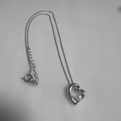 TASAKI ハートモチーフ ネックレス パール シルバーカラー - メルカリ
