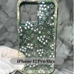 iPhone12 ProMax 花柄 MagSafe対応 ハードケース