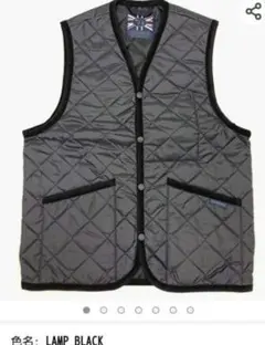 LAVENHAM キルティングベスト LAMP BLACKラベンハム38