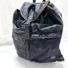 美品廃盤 PORTER タンカー バックパック リュック 巾着 黒 A4