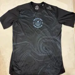 adidas リサイクルポリエステル Tシャツ L 黒