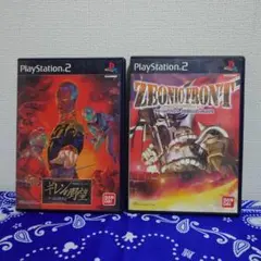 【PS2】　2枚セット　機動戦士ガンダム ギレンの野望　ZEONIC FRONT