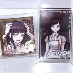 罪木蜜柑　アクリルブロック　缶バッジ　ダンガンロンパ展のサムネイル