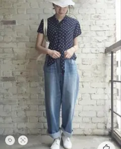 journal standard luxe 12OZデニム ルーズ5ポケット