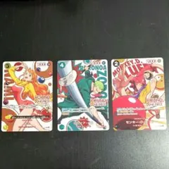 ONE PIECE ラウンドワン ワンピース カード ルフィ ゾロ ナミ プロモ