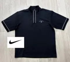 TaylorMade ブラック 美品 ハーフジップシャツ Lサイズ ポロシャツ