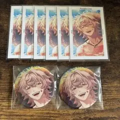 パラライ 真夏の幻影 パララブ学園 缶バッジ gプリ 特典 カード ロクタ