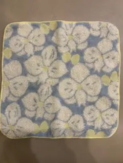 (新品未使用)花柄タオルハンカチ 伊織