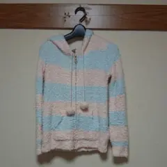 お値下げ　ジェラートピケパーカー ピンク新品