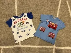 【ミキハウス】ビーチTシャツ&バスTシャツ80cm