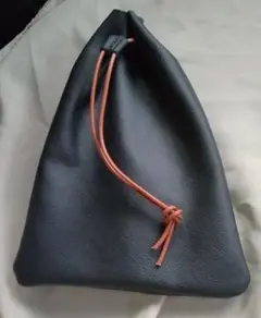 【本革】巾着袋
