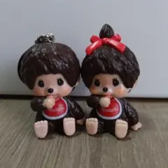 Monchhichi モンチッチ めじるしアクセサリー 2個セット