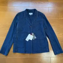 【新品】UNIQLO デニムシャツジャケット ネイビー Ｍ