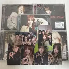 LESSERAFIM ルセラ DIFFERENT トレカ6枚・CD5枚セット
