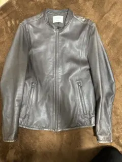 ステュディオスラムレザー　シングルライダースレザージャケット