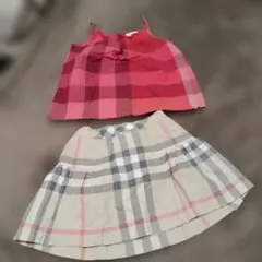 BURBERRY スカートとトップスセット