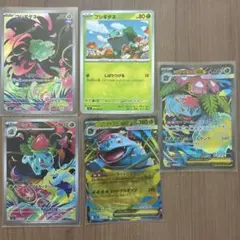 ポケモンカード　フシギダネ　フシギソウ　フシギバナ