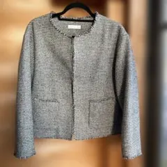 襟なしジャケット