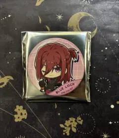 ブルーロック まねきねこ 缶バッジ 千切豹馬