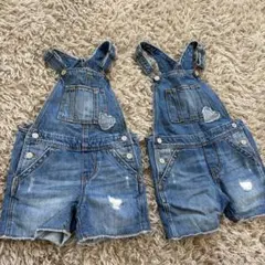 babyGap デニムオーバーオールセット 3歳用と5歳用　バラ売り可