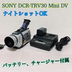 SONY ソニー DCR-TRV30 スーパーナイトショットOK SONY ソニー DCR-TRV30 スーパーナイトショットOK 動作OK