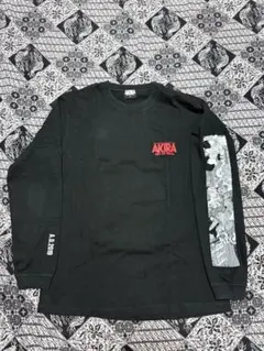 AKIRA ART OF WALL 長袖カットソー ブラック　L AKIRA ART OF WALL 長袖カットソー ブラック L AKIRA アキラ ART