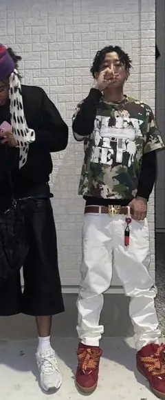 早い者勝ち！chief keef brrsos着用フレアデニム　Burberryのサムネイル