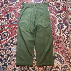 60s中期 U.S.ARMY OG-107 ベイカーパンツ 菊穴付 32✕33 - メルカリ