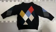 2着セット オーシャン&グラウンド キッズセーター&難あり西松屋ベビー長ズボン