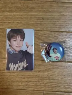 treasure wonderwall アサヒ　トレカ　缶バッジ