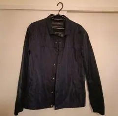 ZARA MAN ネイビー ナイロンジャケット