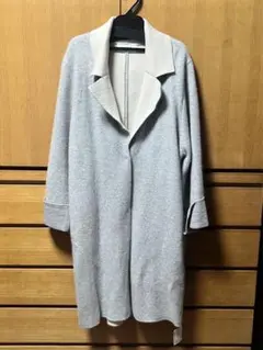 未使用　スナイデル　ニットコート　ニットカーディガン　コーディガン　バイカラー