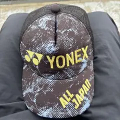 YONEX 　ALL JAPANキャップ　全国大会モデル YONEX ALLJAPAN 全国大会限定モデル キャップ 白金 YONEX