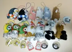 〖mofusand マスコットぬいぐるみ13種セット〗鏡餅にゃん　サメにゃん