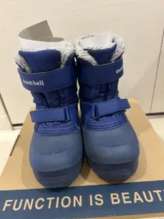 mont-bell パウダーブーツ Kid's 18.0 cm 青