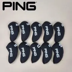 カクト様 PING ピン ゴルフ アイアンカバー ヘッドカバー 10枚セット