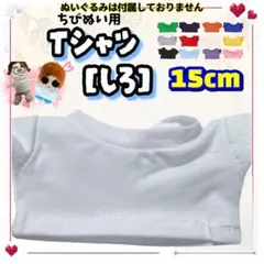 白 Tシャツ 15cm ぬい服 timelesz Aぇ!group ストぬい