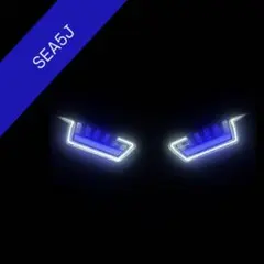 ラスト】シグナスX 3型 FullLEDウィンカー ブルーオマケ付き