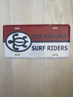 BIG KAHUNA SURF RIDERS ブリキ看板
