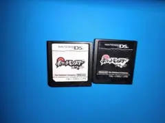 DS ポケットモンスター ポケモン ブラック ホワイト ソフト 2点セット