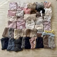 女の子80 サイズまとめ売り５３点