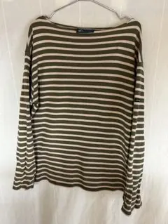PWA STRIPED PIPING L/S TEE / MOJAVE / L - メルカリ