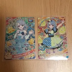 ひみつのアイプリ　ときめきビジューツイン　フレッシュレモンときめきシルバー　える