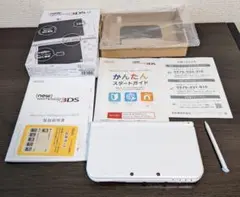 Newニンテンドー3DS LL パールホワイト 本体　美品