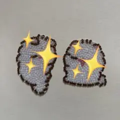 デコうちわ パーツ ホワイト 白