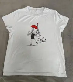 スクロール プリントTシャツ