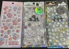 【匿名配送】カミオジャパン カービィ 光るジュエルプチドロップ シマエナガ 3枚